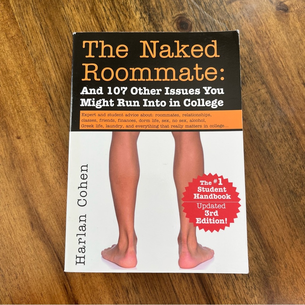 NWT The Naked Roommate Book College Student Dorm Greek Life Survival Uni…
